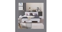Lot de deux tables de chevet design pour votre Chambre à coucher, collection COMO.