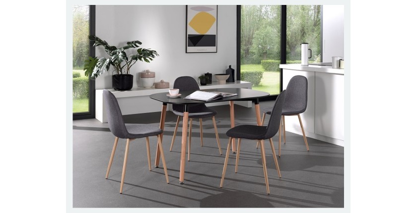 Chaise design BOYLD coloris Gris pour votre salle à manger.