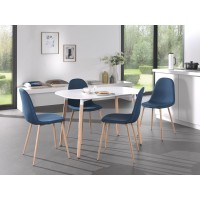 Chaise design BOYLD coloris Bleu pour votre salle à manger.