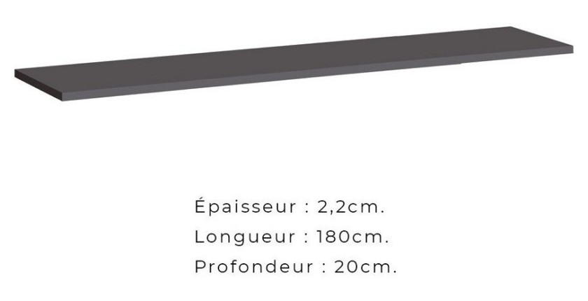 Ensemble meubles de salon style industriel SWITCH M4. Coloris gris.