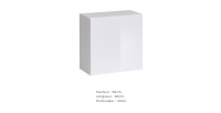 Ensemble meubles de salon style industriel SWITCH M6. Coloris blanc.