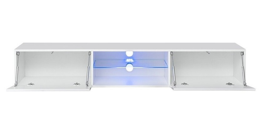 Ensemble meubles de salon SWITCH XXI design, coloris noir et gris.