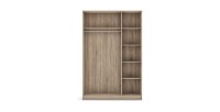 Garde Robe REY, armoire 3 portes idéal pour votre entrée, votre buanderie ou votre sdb