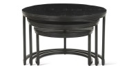 Table basse collection ARNOLD noir.