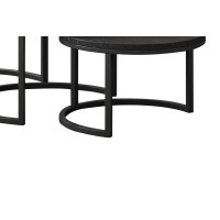 Table basse collection ARNOLD noir.