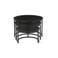 Table basse collection ARNOLD noir.