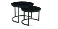 Table basse collection GOJI noir.