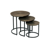 Table basse collection ALICE soleil or.