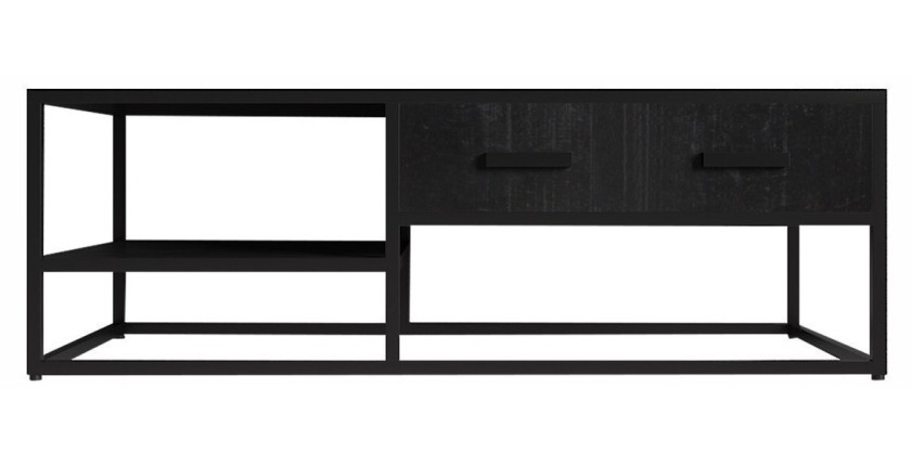 Table basse collection MADEIRO noir.