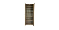 Armoire, collection TOLLY, 2 portes, 75x195 cm, coloris chêne sonoma