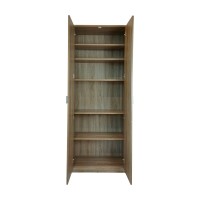 Armoire, collection TOLLY, 2 portes, 75x195 cm, coloris chêne sonoma