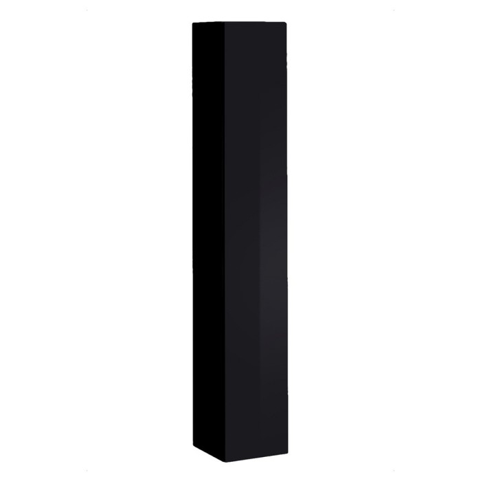 Armoire suspendue coloris noir pour salon collection SWITCH.