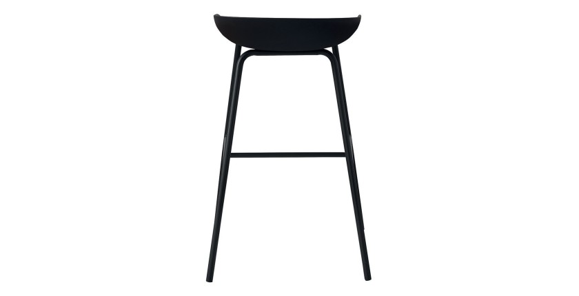 Chaise de comptoir design noir. Collection SIRA