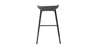 Chaise de comptoir design gris. Collection SIRA