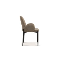 Chaise BALBOA Tissu Sable, dimension H88 x L60 x P57, idéal pour votre cuisine ou salle à manger