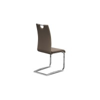 Chaise SOFI PU Cappuccino, dimension H99 x L43 x P57 cm, idéal pour votre cuisine ou salle à manger