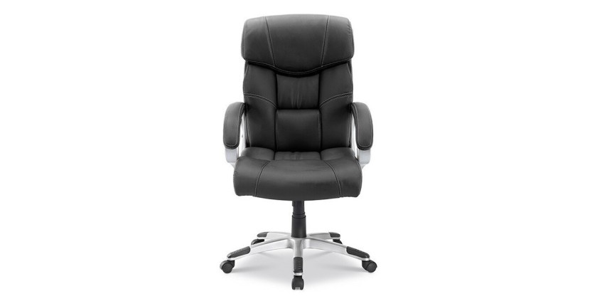 Chaise de bureau LIDA PU Noir, un choix confortable et élégant pour votre bureau