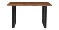 Table à manger AWANI longueur 160cm en bois exotique mangolia