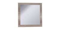 Lot de 3 miroirs FARRA. Cadre coloris SONOMA. Accessoire idéal pour la décoration de votre habitation.