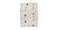 Tapis 290x200cm, design A305R coloris multicolore - Confort et élégance pour votre intérieur