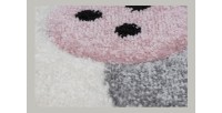 Tapis 230x160cm, design A423O coloris rose - Confort et élégance pour votre intérieur