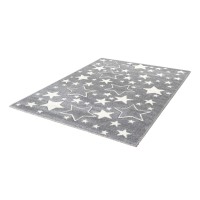 Tapis 170x120cm, design A923O coloris gris - Confort et élégance pour votre intérieur