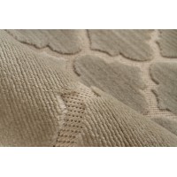 Tapis 230x160cm, design A102A coloris beige - Confort et élégance pour votre intérieur