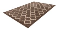 Tapis 150x80cm, design A102A coloris taupe - Confort et élégance pour votre intérieur