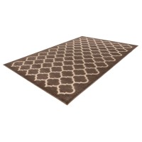 Tapis 300x80cm, design A102A coloris taupe - Confort et élégance pour votre intérieur