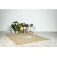 Tapis 290x200cm, design A202A coloris beige - Confort et élégance pour votre intérieur