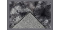 Tapis 150x80cm, design B005O coloris graphite - Confort et élégance pour votre intérieur