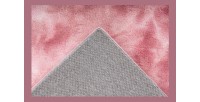 Tapis 170x120cm, design B005O coloris rose - Confort et élégance pour votre intérieur