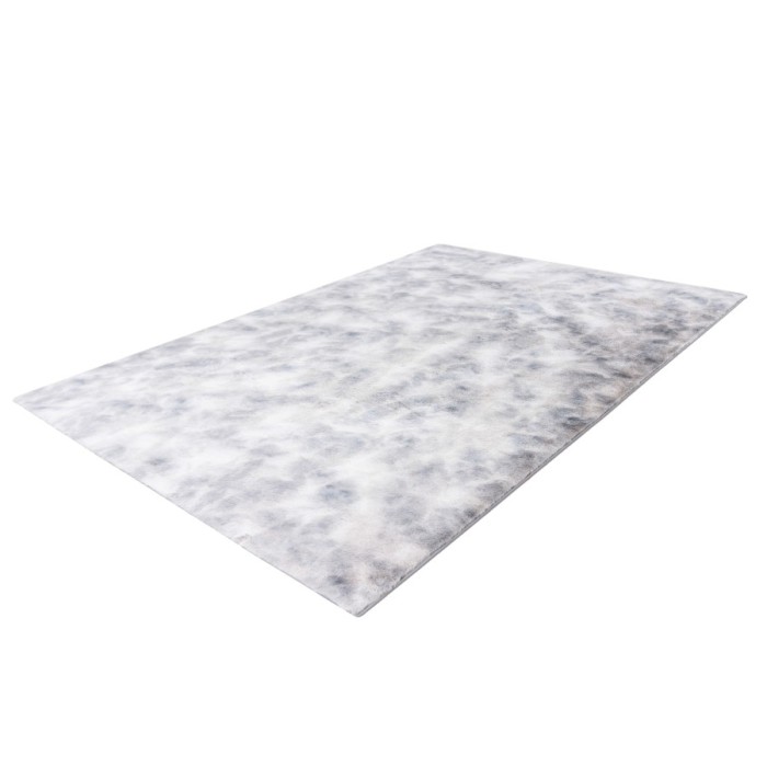 Tapis 150x80cm, design B005O coloris gris - Confort et élégance pour votre intérieur