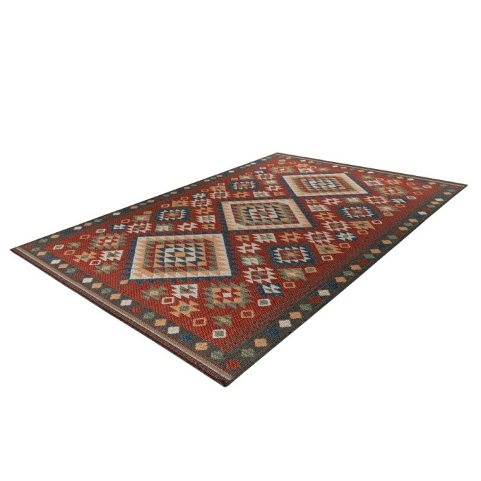 Tapis 150x80cm, design C103I coloris multicolore - Confort et élégance pour votre intérieur