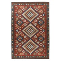 Tapis 150x80cm, design C103I coloris multicolore - Confort et élégance pour votre intérieur