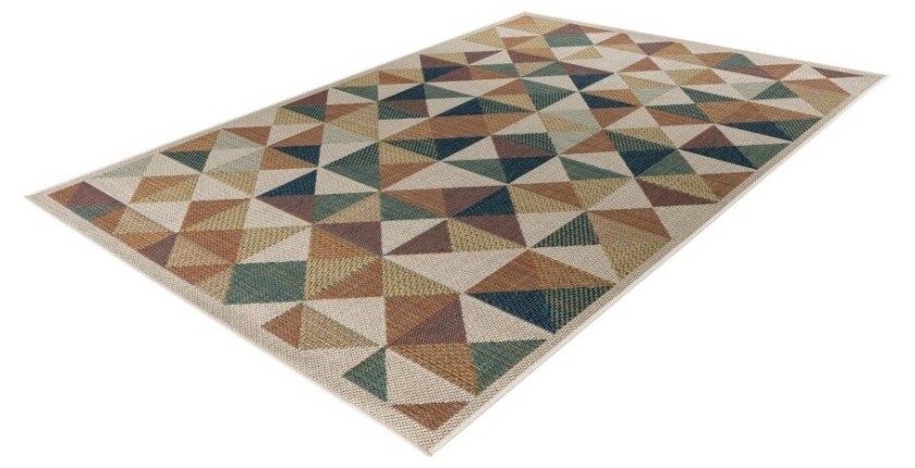 Tapis 170x120cm, design C303I coloris multicolore - Confort et élégance pour votre intérieur