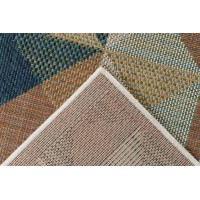 Tapis 170x120cm, design C303I coloris multicolore - Confort et élégance pour votre intérieur