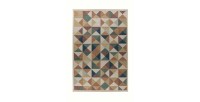 Tapis 290x200cm, design C303I coloris multicolore - Confort et élégance pour votre intérieur