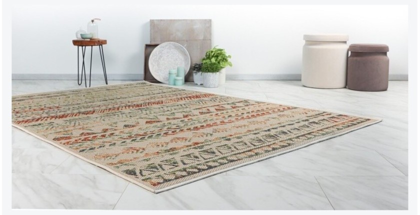 Tapis 150x80cm, design C503I coloris multicolore - Confort et élégance pour votre intérieur