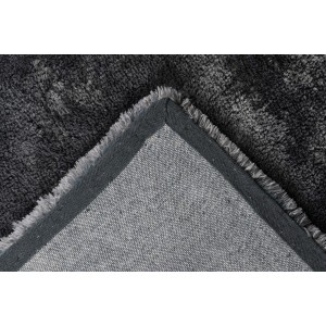 Tapis 150x80cm, design C005D coloris anthracite - Confort et élégance pour votre intérieur