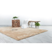 Tapis 290x200cm, design C005D coloris sable - Confort et élégance pour votre intérieur