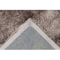 Tapis 150x80cm, design C005D coloris taupe - Confort et élégance pour votre intérieur