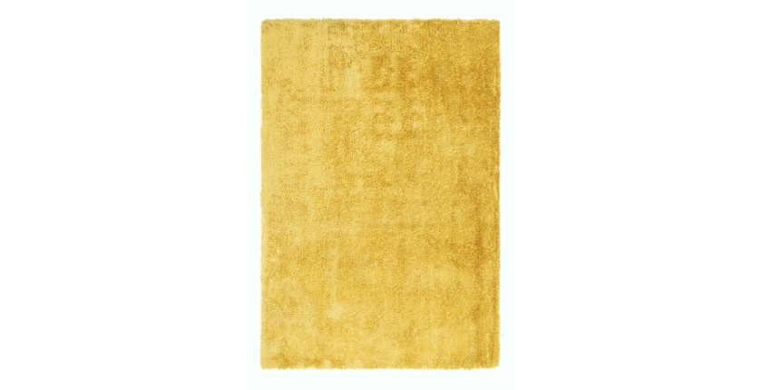 Tapis 170x120cm, design C005D coloris jaune - Confort et élégance pour votre intérieur