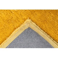 Tapis 230x160cm, design C005D coloris jaune - Confort et élégance pour votre intérieur