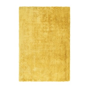 Tapis 290x200cm, design C005D coloris jaune - Confort et élégance pour votre intérieur