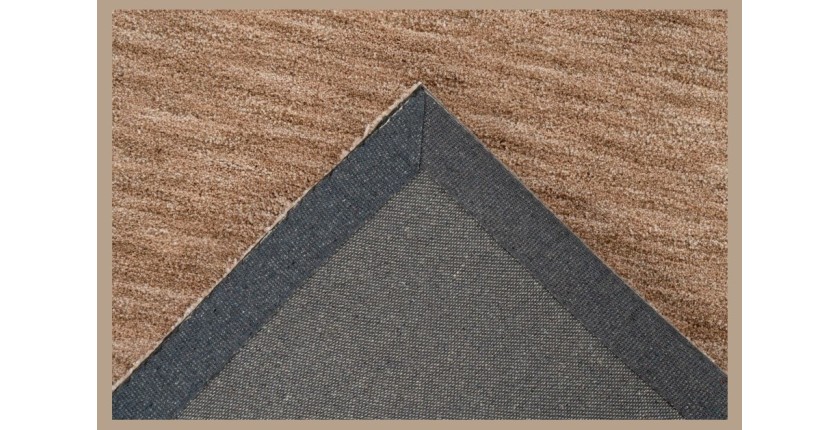 Tapis 170x120cm, design C007Y coloris beige - Confort et élégance pour votre intérieur