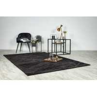 Tapis 150x80cm, design C007Y coloris noir - Confort et élégance pour votre intérieur