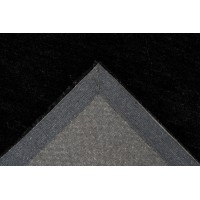 Tapis 170x120cm, design C007Y coloris noir - Confort et élégance pour votre intérieur