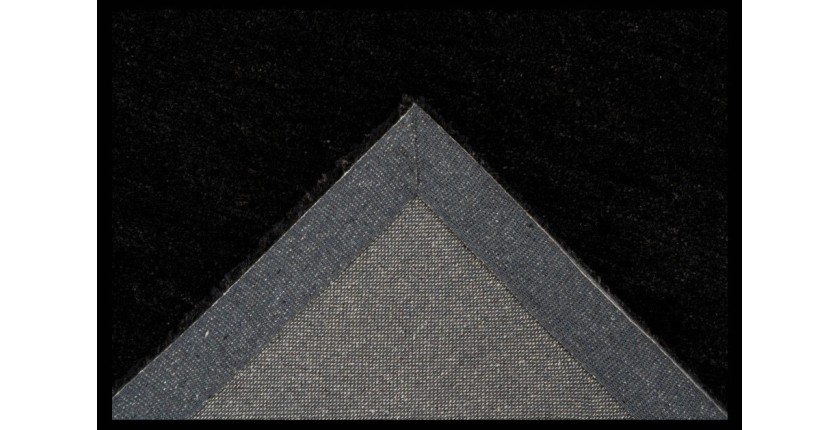 Tapis 290x200cm, design C007Y coloris noir - Confort et élégance pour votre intérieur