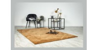 Tapis 150x80cm, design C007Y coloris camel - Confort et élégance pour votre intérieur